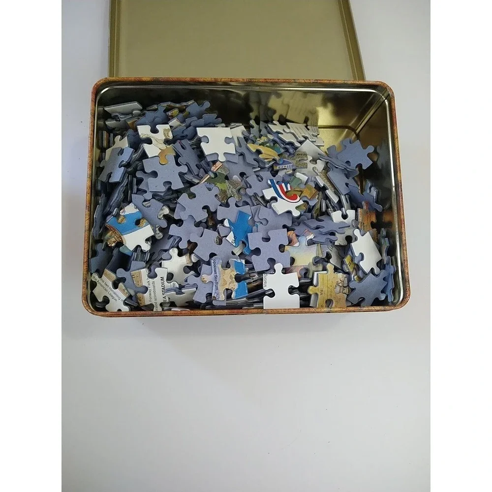 Baseball Stadiums Jigsaw Puzzle 550 Piece Channel Craft Tin 18